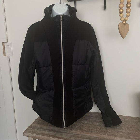 lululemon athletica Jackets & Blazers - Rare Lululemon St Moritz Puffer Fleece Jacket Black